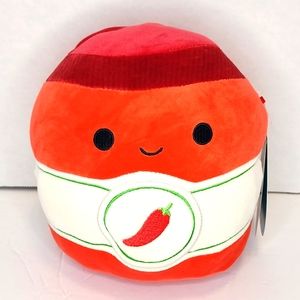 ILLIA 🌶 Red Hot Saratcha Sauce Original Squishmallow by Kelly Toy ☆ NWT ☆